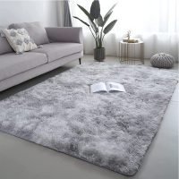 Allysia Soft Fluffy Area Carpet Rugs Anti-Skid Plush Shaggy Soft Touch Rugs For Living Room Rug Carpets For Children Bedroom Home Decor Kids Room 120_