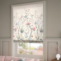 Chinoiserie Naturals Roman Blind